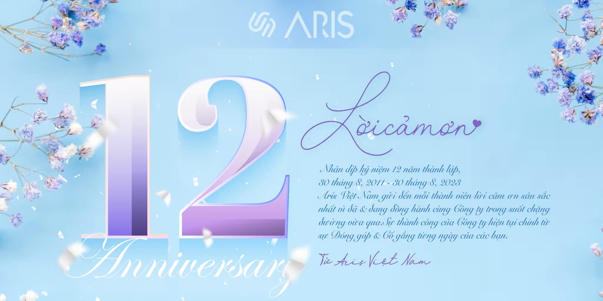 12th Anniversary: Looking back to move forward!