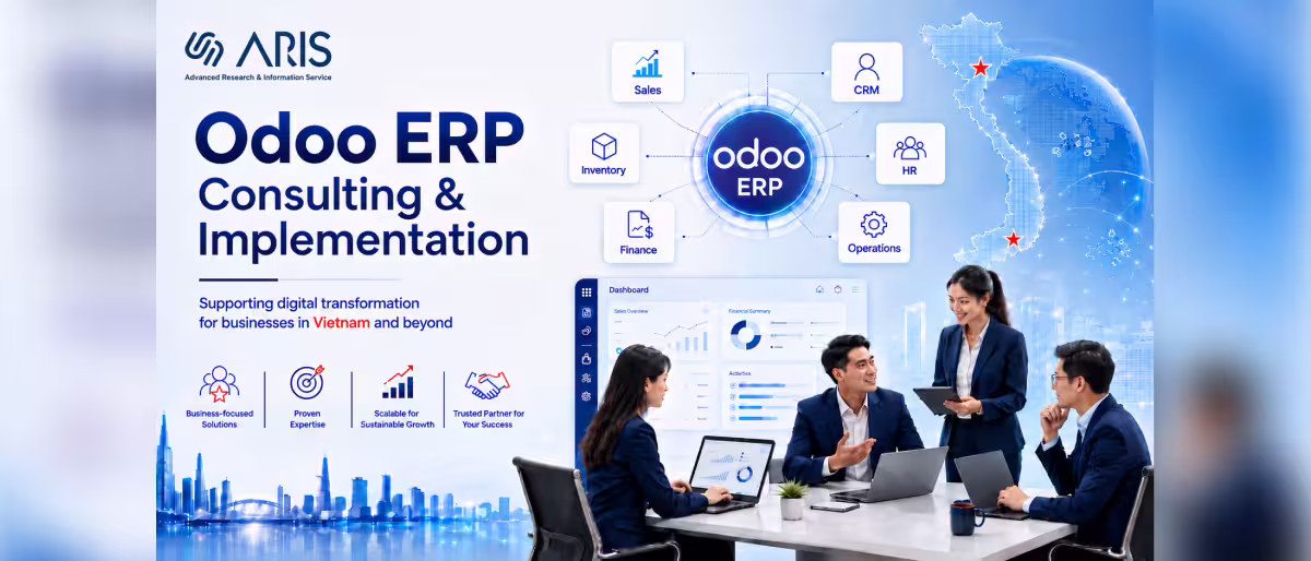 ARIS Vietnam Officially Launches Odoo ERP Consulting and Implementation Services