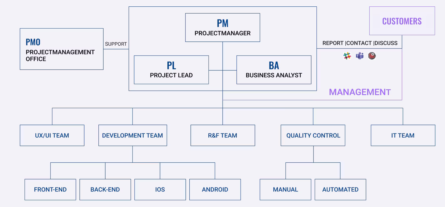 ARIS Vietnam organizational structure chart
