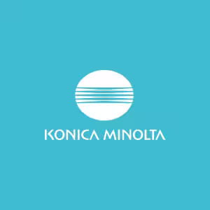 Konica Minolta logo – client of ARIS Vietnam